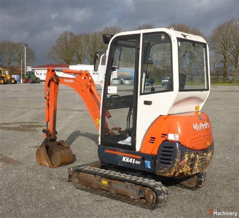 2007 kubota mini excavator kx41-3v|kubota mini excavator kx41.